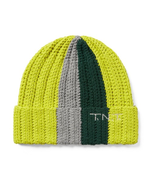 さらに100円引き◆thisisneverthat◆Multicolor Knit Beanie セール】Multicolor Crochet Beanie(ニットキャップ/ビーニー