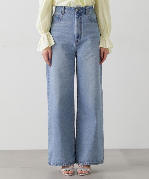 PROPORTION BODY DRESSING(プロポーションボディドレッシング)の「ハイウエストフレアーデニムパンツ / 1215130301(その他パンツ・レディース・ブルー系その他/ブルー・MEDIUM/SMALL)」の9枚目の写真