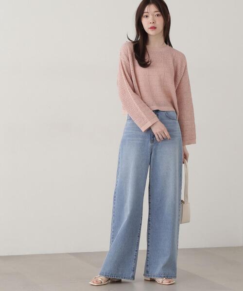 PROPORTION BODY DRESSING(プロポーションボディドレッシング)の「ハイウエストフレアーデニムパンツ / 1215130301(その他パンツ・レディース・ブルー系その他/ブルー・MEDIUM/SMALL)」の13枚目の写真