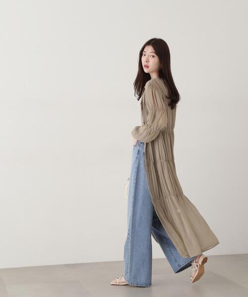 PROPORTION BODY DRESSING(プロポーションボディドレッシング)の「ハイウエストフレアーデニムパンツ / 1215130301(その他パンツ・レディース・ブルー系その他/ブルー・MEDIUM/SMALL)」の18枚目の写真