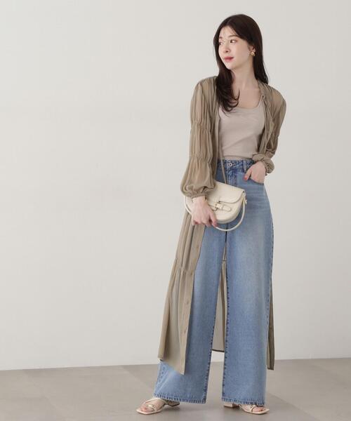PROPORTION BODY DRESSING(プロポーションボディドレッシング)の「ハイウエストフレアーデニムパンツ / 1215130301(その他パンツ・レディース・ブルー系その他/ブルー・MEDIUM/SMALL)」の19枚目の写真