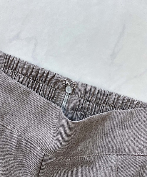 AS KNOW AS plus（アズノゥアズプラス）の「●スタイルアップ フレアミニスカート インナーパンツ 裏地付き（スカート・レディース・チャコールグレー/ブラック/ベージュ・FREE）」の22枚目の写真