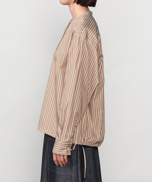 nicholson & nicholson |〈別注〉ドローストリングブラウス