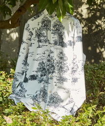 ABAHOUSE | 総柄 トワルドジュイ バンドカラーシャツ(シャツ/ブラウス)