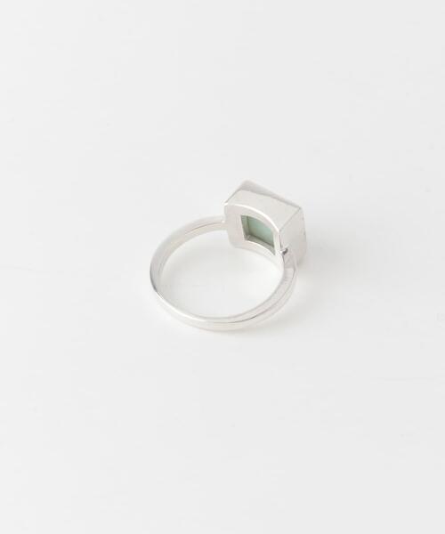 SMELLY（スメリー）の「SMELLY so’　square amazonite ring（リング・レディース・シルバー系その他・11）」の15枚目の写真