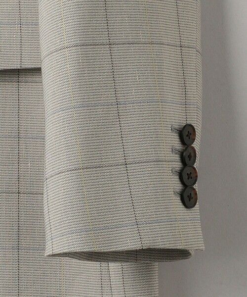 BEAUTY&YOUTH UNITED ARROWS(ビューティーアンドユースユナイテッドアローズ)の「チェック ダブルジャケット(テーラードジャケット・レディース・ベージュ/ダークブラウン・M/S)」の15枚目の写真