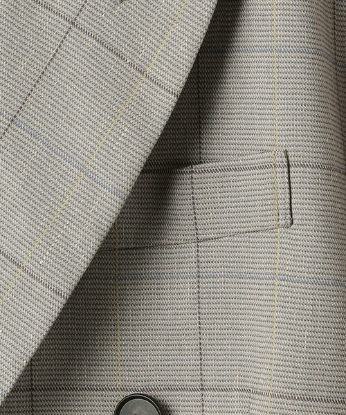 BEAUTY&YOUTH UNITED ARROWS(ビューティーアンドユースユナイテッドアローズ)の「チェック ダブルジャケット(テーラードジャケット・レディース・ベージュ/ダークブラウン・M/S)」の16枚目の写真