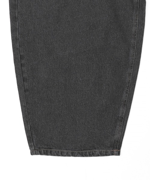 Figments（フィグメンツ）の「フロントエンブロバギーデニム（デニムパンツ・レディース・ブラック/ブルー・SMALL/MEDIUM/LARGE）」の17枚目の写真