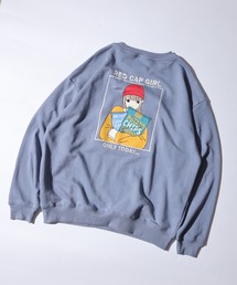 RED CAP GIRL 裏毛 クルーネック スウェット