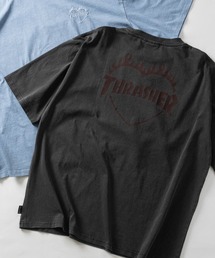 THRASHER（スラッシャー）の「【at】〔THRASHER スラッシャー〕GAME DIAMOND HEART LOGO S S PIGMENT TEE アソートパターンロゴ ピグメントTシャツ（Tシャツ/カットソー）」