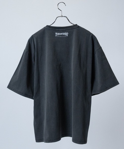 THRASHER（スラッシャー）の「【at】〔THRASHER/スラッシャー〕GAME DIAMOND HEART LOGO S/S PIGMENT TEE アソートパターンロゴ ピグメントTシャツ（Tシャツ/カットソー・メンズ・ブラック系3/ブラック系1/ピンク系2/ピンク系1/ブルー系1/ブルー系2/ブラック系4/ブラック系2/ブラウン系2/ブラウン系1/ブラック系8/ブラック系7/ブラック系6/ブラック系5/ピンク系3/ブルー系3/ブラウン系3/グレー系2/グレー系1・LARGE/MEDIUM）」の21枚目の写真