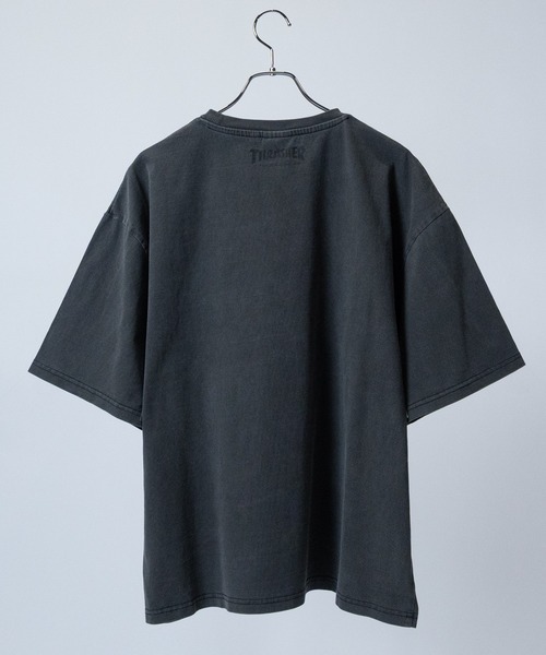 THRASHER（スラッシャー）の「【at】〔THRASHER/スラッシャー〕GAME DIAMOND HEART LOGO S/S PIGMENT TEE アソートパターンロゴ ピグメントTシャツ（Tシャツ/カットソー・メンズ・ブラック系3/ブラック系1/ピンク系2/ピンク系1/ブルー系1/ブルー系2/ブラック系4/ブラック系2/ブラウン系2/ブラウン系1/ブラック系8/ブラック系7/ブラック系6/ブラック系5/ピンク系3/ブルー系3/ブラウン系3/グレー系2/グレー系1・LARGE/MEDIUM）」の20枚目の写真