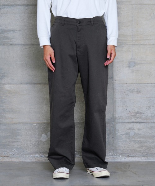 jiggys shop（ジギーズショップ）の「ストレッチ ワイドシルエット イージーチノパンツ（チノパンツ・メンズ・ブラック/ベージュ/グリーン系その他・MEDIUM/SMALL/X-LARGE/LARGE）」の14枚目の写真