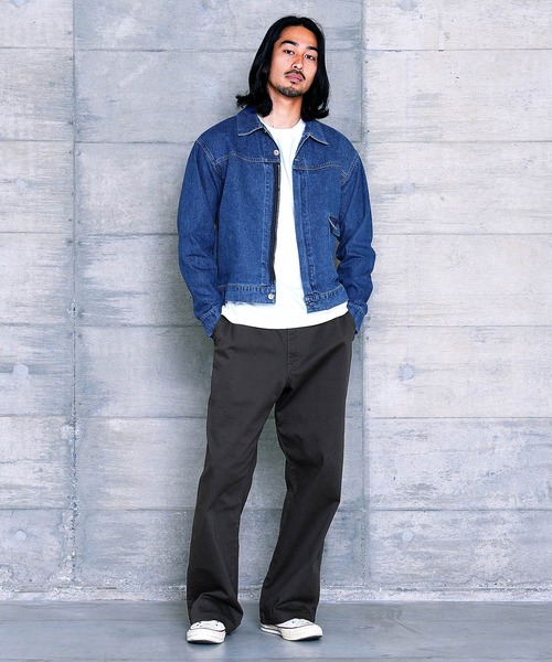 jiggys shop（ジギーズショップ）の「ストレッチ ワイドシルエット イージーチノパンツ（チノパンツ・メンズ・ブラック/ベージュ/グリーン系その他・MEDIUM/SMALL/X-LARGE/LARGE）」の13枚目の写真