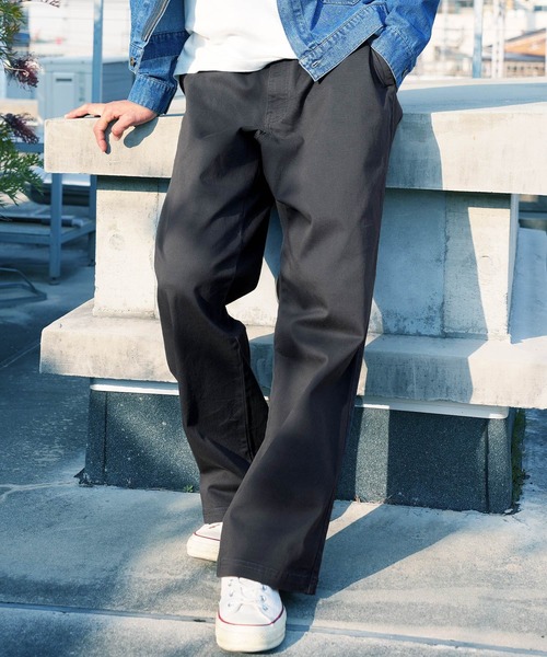 jiggys shop（ジギーズショップ）の「ストレッチ ワイドシルエット イージーチノパンツ（チノパンツ・メンズ・ブラック/ベージュ/グリーン系その他・MEDIUM/SMALL/X-LARGE/LARGE）」の22枚目の写真