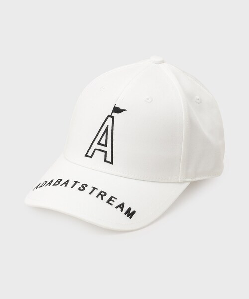 ADABAT STREAM(アダバットストリーム)の「STREAMエースキャップ(キャップ・メンズ・ブラック/ホワイト・00)」の11枚目の写真