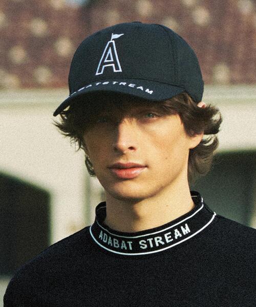 ADABAT STREAM(アダバットストリーム)の「STREAMエースキャップ(キャップ・メンズ・ブラック/ホワイト・00)」の12枚目の写真