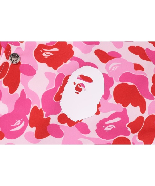 A BATHING APE(アベイシングエイプ)の「ABC CAMO COACH JACKET(ミリタリージャケット・メンズ・グリーン/ピンク/ブルー・MEDIUM/SMALL/X-LARGE/XX-LARGE/LARGE)」の9枚目の写真