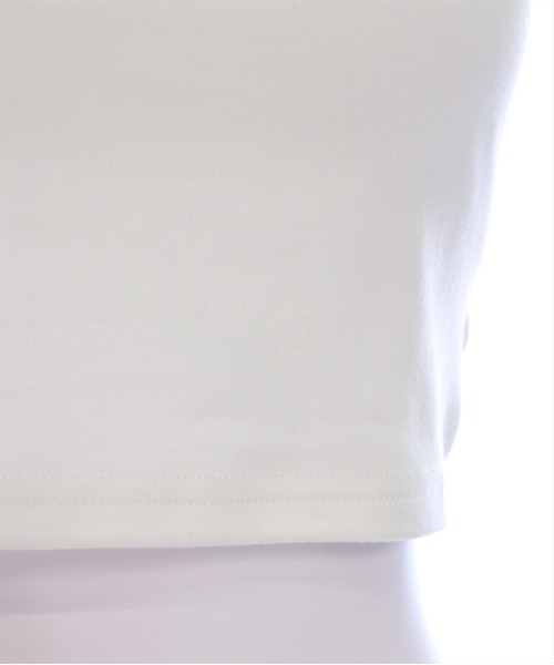 clear（クリア）の「カップ付きチビタンクトップ ［着回し万能］≪2025SS新作≫（タンクトップ・レディース・オフホワイト/ブラック・F）」の12枚目の写真