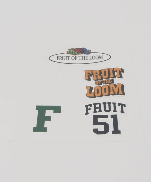 FRUIT OF THE LOOM(フルーツオブザルーム)の「FRUIT OF THE LOOM / FTL VINYL SHOULDER BAG & STICKER SEAL SET / 80921000(ショルダーバッグ・レディース・オレンジ/ミント/ブラック/ブラウン・ONESIZE)」の8枚目の写真