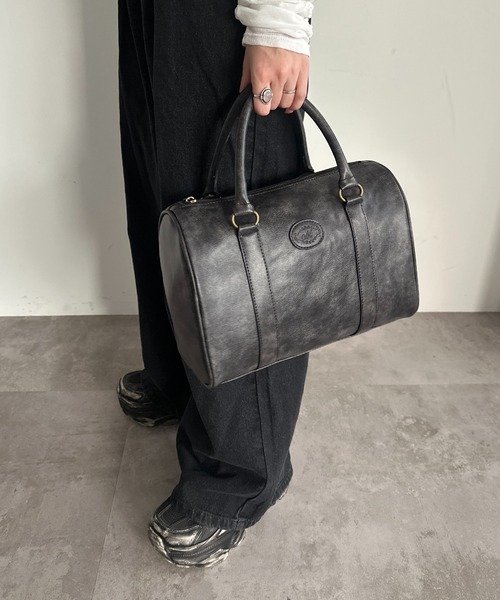 apres jour mignon(アプレジュールミニョン)の「ボストンバッグ(ボストンバッグ・レディース・ブラウン/ブラック・フリー)」の4枚目の写真