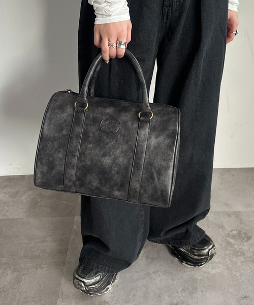 apres jour mignon(アプレジュールミニョン)の「ボストンバッグ(ボストンバッグ・レディース・ブラウン/ブラック・フリー)」の5枚目の写真