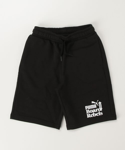 PUMA(プーマ)の「プーマ PUMA MID90S ロング ショーツ TR B_(その他パンツ・キッズ・ライトグレー/ブラック・120cm/130cm/140cm/150cm/160cm)」の2枚目の写真