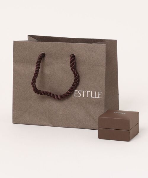 ESTELLE(エステール)の「K10 ホワイトゴールド ピアス ESTELLE/エステール(ピアス(両耳用)・レディース・ホワイトゴールド・-)」の4枚目の写真