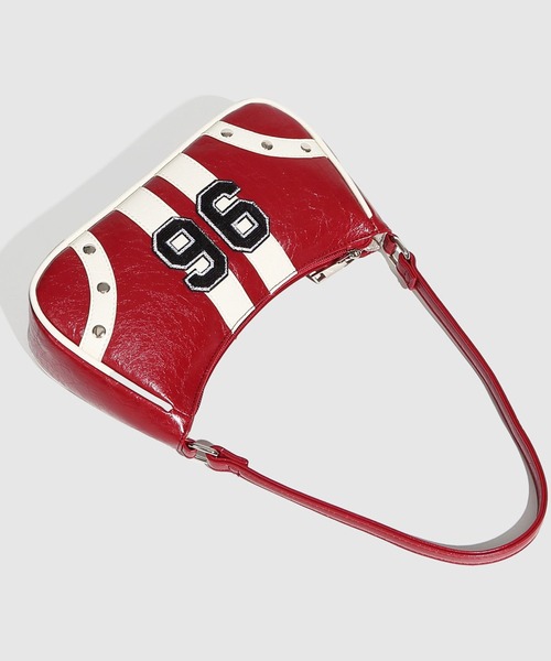 almo（アルモ）の「ナンバリング96ミニバッグ(se)（ハンドバッグ・レディース・レッド/ブラック・FREE）」の9枚目の写真