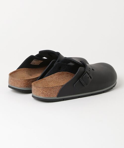 BIRKENSTOCK(ビルケンシュトック)の「Boston PRO / ボストン PRO スムースレザー black 【ナロー幅】 UNISEX(サンダル・レディース・ブラック・35(22.5㎝)/36(23cm)/37(24cm)/39.0/25㎝)」の8枚目の写真