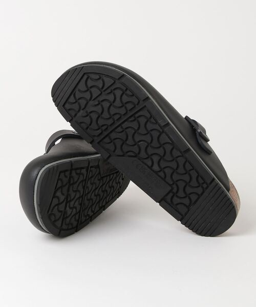 BIRKENSTOCK(ビルケンシュトック)の「Boston PRO / ボストン PRO スムースレザー black 【ナロー幅】 UNISEX(サンダル・レディース・ブラック・35(22.5㎝)/36(23cm)/37(24cm)/39.0/25㎝)」の9枚目の写真