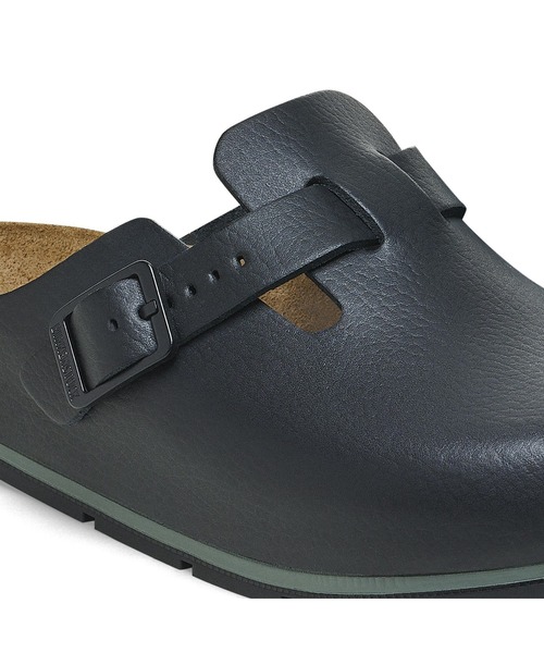BIRKENSTOCK(ビルケンシュトック)の「Boston PRO / ボストン PRO スムースレザー black 【ナロー幅】 UNISEX(サンダル・レディース・ブラック・35(22.5㎝)/36(23cm)/37(24cm)/39.0/25㎝)」の6枚目の写真