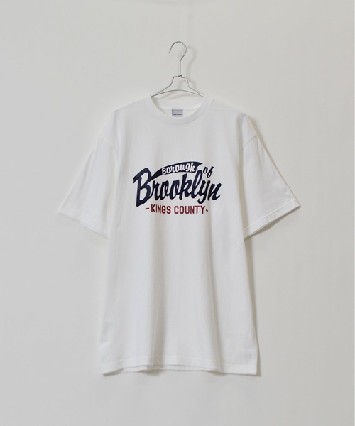 spiritoso（スピリトーゾ）の「【spiritoso】カレッジアソートプリントＴシャツ(CP)（Tシャツ/カットソー・レディース・ホワイト系2/ホワイト系1・L/M）」の19枚目の写真