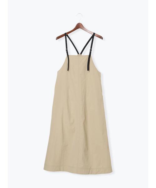 Te chichi TERRASSE（テチチテラス）の「ナイロンキャミワンピース（ワンピース・レディース・カーキ/チャコールグレー/ベージュ・F）」の20枚目の写真