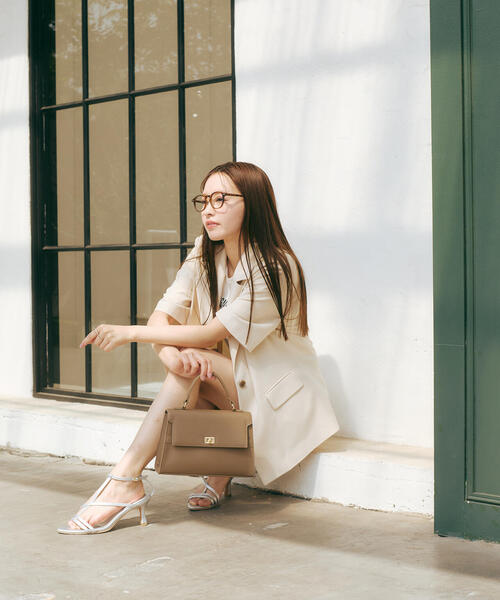 PROPORTION BODY DRESSING（プロポーションボディドレッシング）の「ハーフジャケット / 1215150500（テーラードジャケット・レディース・オフホワイト/ダークグレー・SMALL/MEDIUM）」の20枚目の写真