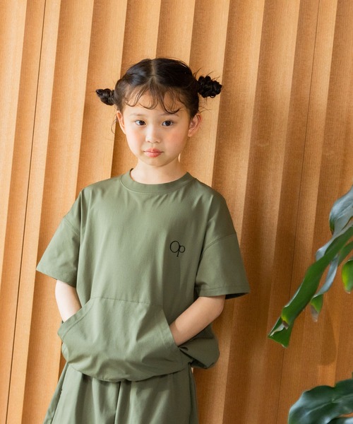 LOWRYS FARM（ローリーズファーム）の「ＳＷＩＭ　Ocean Pacificラッシュガード　323890（ラッシュガード・キッズ・ブラック/カーキ・110cm/120cm/130cm/140cm/150cm）」の2枚目の写真