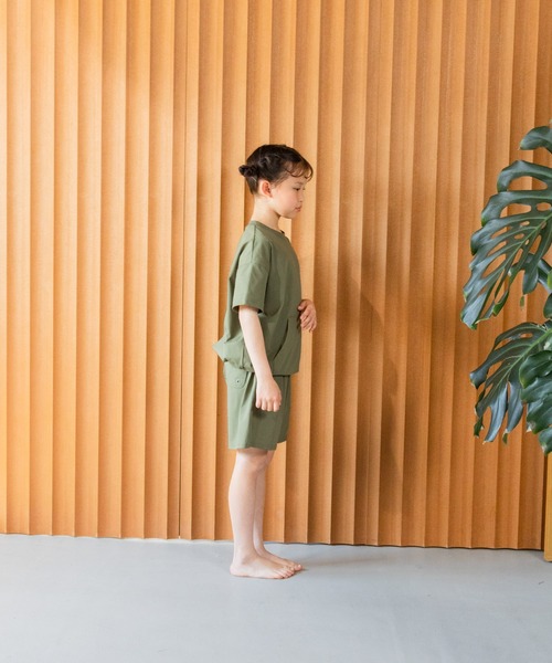 LOWRYS FARM（ローリーズファーム）の「ＳＷＩＭ　Ocean Pacificラッシュガード　323890（ラッシュガード・キッズ・ブラック/カーキ・110cm/120cm/130cm/140cm/150cm）」の21枚目の写真