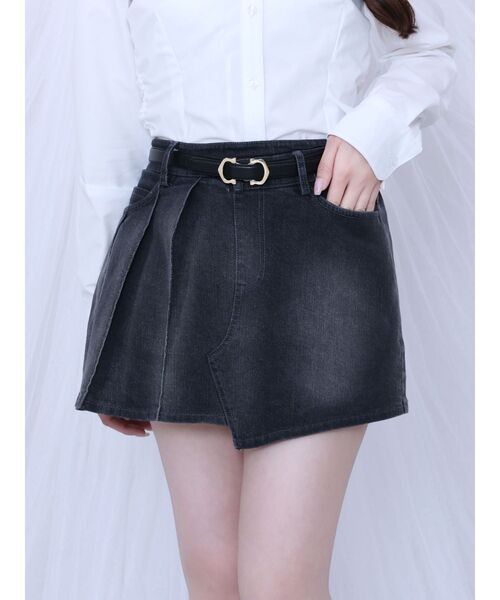 EATME（イートミー）の「ゴールドバックルベルト（ベルト・レディース・ブラック・FREE）」の2枚目の写真