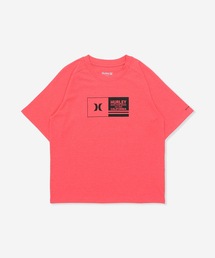 Hurley （ハーレー）の「【Hurley/ハーレー】キッズラッシュガード　水着　ファントム　吸汗速乾　PHANTOM LOGO OVRSZD SS TEE（ラッシュガード）」