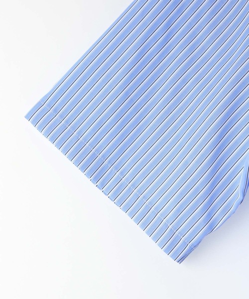 LOWRYS FARM（ローリーズファーム）の「アソートストライプシャツＳＳ　 492779（シャツ/ブラウス・メンズ・ブルー系その他/ブルー/ブルー系その他2/ブラウン・MEDIUM/LARGE）」の20枚目の写真