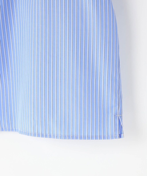 LOWRYS FARM（ローリーズファーム）の「アソートストライプシャツＳＳ　 492779（シャツ/ブラウス・メンズ・ブルー系その他/ブルー/ブルー系その他2/ブラウン・MEDIUM/LARGE）」の21枚目の写真