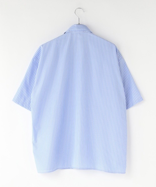 LOWRYS FARM（ローリーズファーム）の「アソートストライプシャツＳＳ　 492779（シャツ/ブラウス・メンズ・ブルー系その他/ブルー/ブルー系その他2/ブラウン・MEDIUM/LARGE）」の22枚目の写真