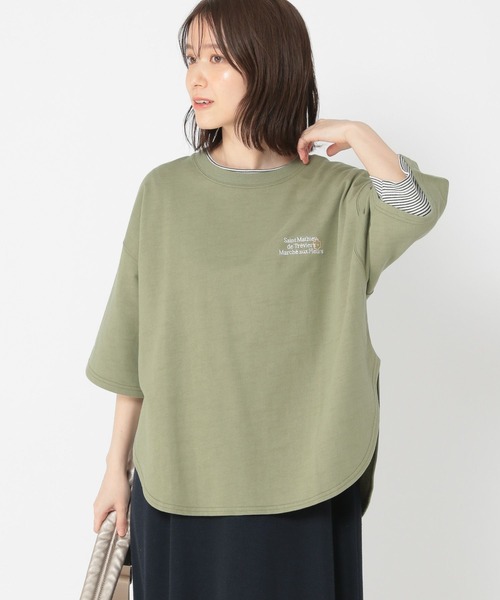 【palece】ドッピアアー 半袖プルオーバーシャツ L クリーニング済み SALE 20%OFF】[6051-1601]Caledoor(カレドアー) Panama Cloth