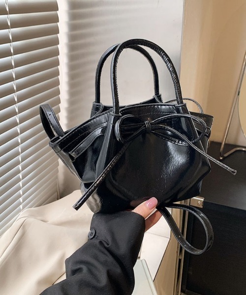 Ritzy（リッツィー）の「2way リボンデザイン PUショルダーバッグ