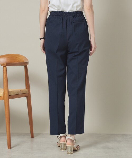 ITS'DEMO（イッツデモ）の「【手洗い可】麻調メッシュパンツ（その他パンツ・レディース・ライトベージュ/ネイビー・00）」の7枚目の写真