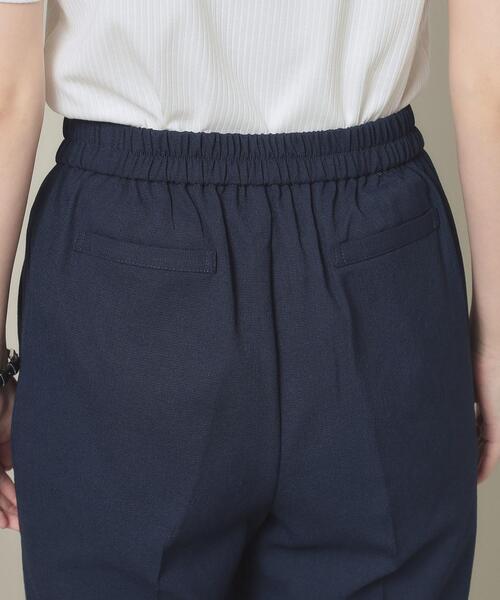 ITS'DEMO（イッツデモ）の「【手洗い可】麻調メッシュパンツ（その他パンツ・レディース・ライトベージュ/ネイビー・00）」の5枚目の写真