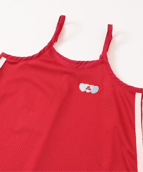 BREEZE（ブリーズ）の「【ジュニア対応】メッシュキャミワンピ（ワンピース・キッズ・グリーン/レッド・80/90/100/110/120/130/140）」の10枚目の写真