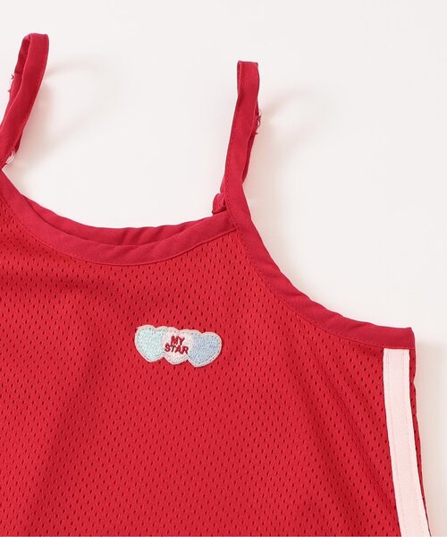 BREEZE（ブリーズ）の「【ジュニア対応】メッシュキャミワンピ（ワンピース・キッズ・グリーン/レッド・80/90/100/110/120/130/140）」の12枚目の写真