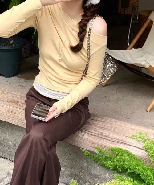 DEVICE（デバイス）の「メタルシルバー ビーズ ミニ ハンドバッグ キラキラ 韓国ファッション 肩掛けバッグ 韓国ストリート ストリートファッション（ハンドバッグ・レディース・シルバー・FREE）」の5枚目の写真