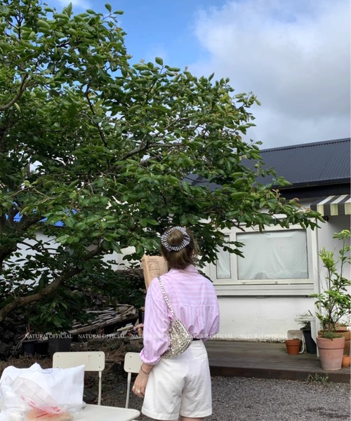 DEVICE（デバイス）の「メタルシルバー ビーズ ミニ ハンドバッグ キラキラ 韓国ファッション 肩掛けバッグ 韓国ストリート ストリートファッション（ハンドバッグ・レディース・シルバー・FREE）」の16枚目の写真